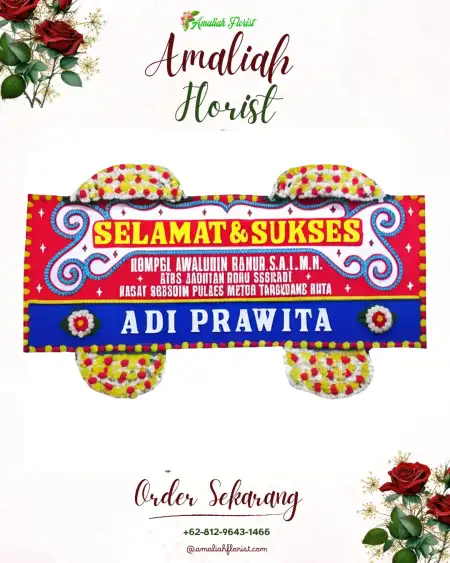 Papan Bunga Ucapan Selamat Balen
